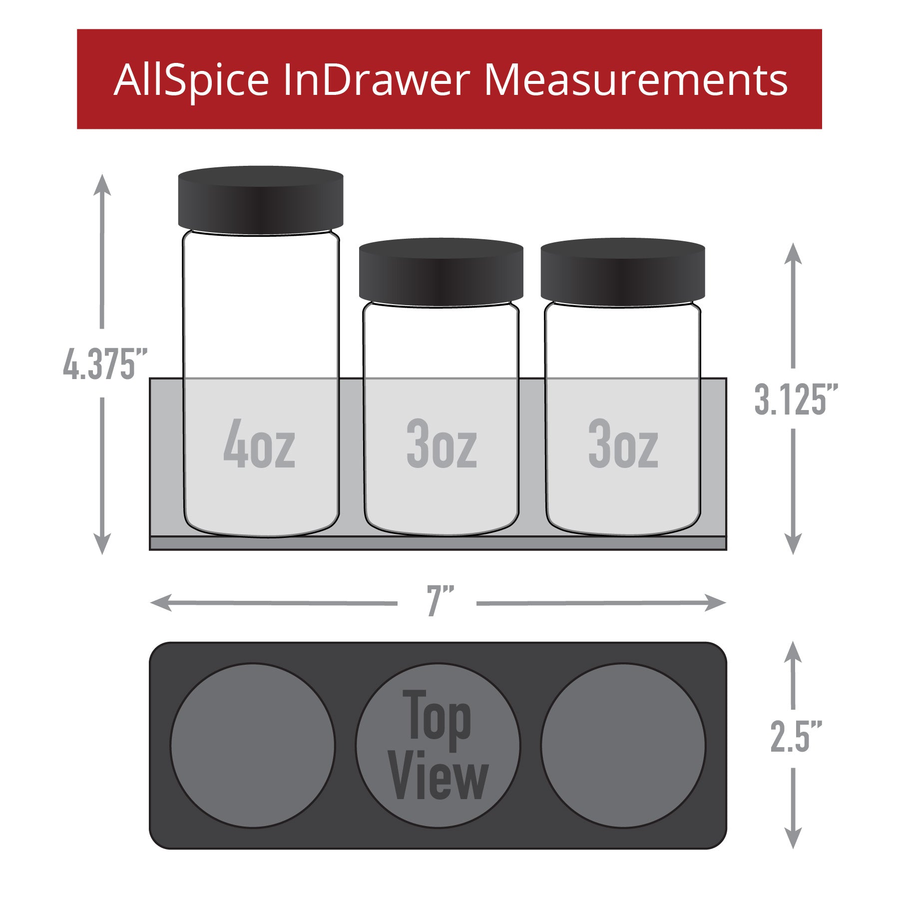 InDrawer Spice Rack – HausLogic